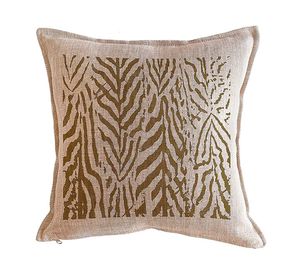 Cojín 45x45 cm Pitón oro arena