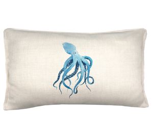 Cojín 50x30 cm Octupus crudo