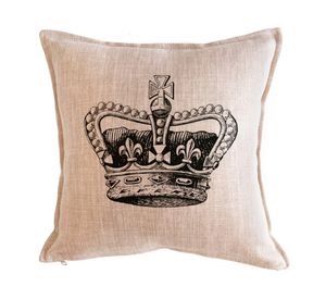 Cojín 45x45 cm Corona 1 arena