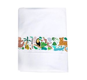 Juego sábanas colecho 200 hilos Jungla diseño