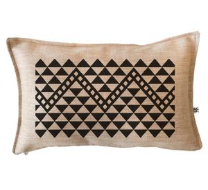 Cojín 50x30 cm Huella 2 arena