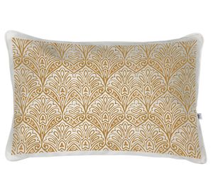 Cojín decorativo Karla velvet multicolor 60x40 cm