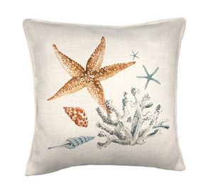 Cojín decorativo Stella 3 linet crudo 45x45 cm