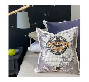 Cojín 45x45 cm Adventure crudo