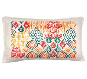 Cojín 50x30 cm Tapiz color 1 crudo