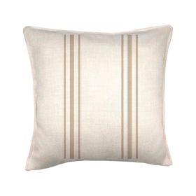 Cojín decorativo Frenchlines sand 1 linet crudo 45x45 cm