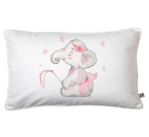 Cojín 50x30 cm Bailarina blanco