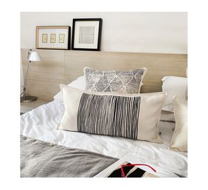 Cojín decorativo Instinto Líneas linet multicolor 70x35 cm