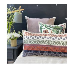 Cojín decorativo El Kongo 2 linet multicolor 70x35 cm