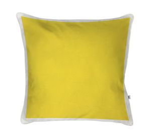 Cojín 60x60 cm Pantone 106 sol crudo