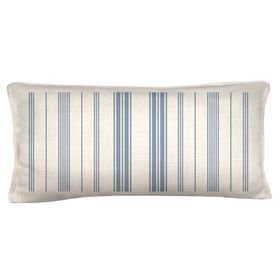 Cojín decorativo Frenchline Blue 3 linet multicolor 70x35 cm