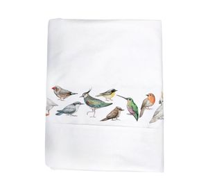 Juego sábanas cuna 200 hilos La Pajarera diseño