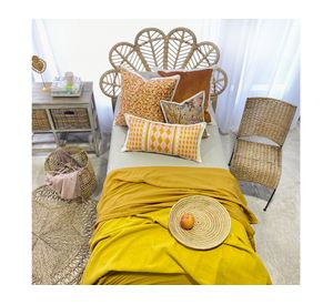 Cojín decorativo Terraflower 3 linet multicolor 70x35 cm