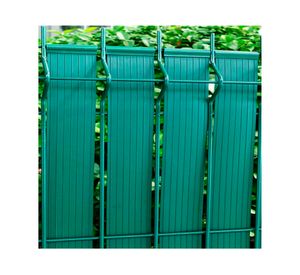 Cinta de privacidad 3 m2 + 100 clips verde