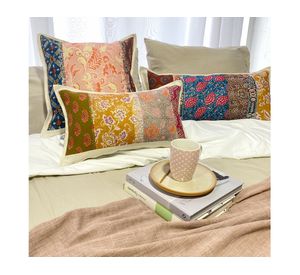 Cojín 45x45 cm Boheme Ana 3 crudo