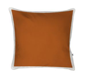 Cojín decorativo Pantone 471 velvet oxido 60x60 cm