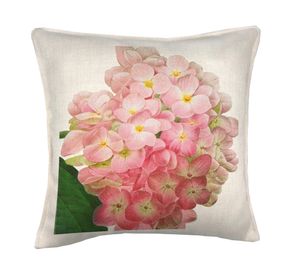 Cojín 45x45 cm Hortencia 2 crudo