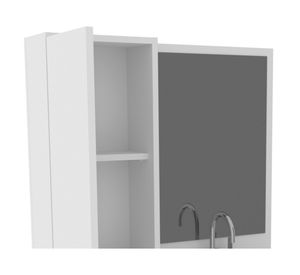 Mueble vanitorio aéreo 115 cm BN blanco