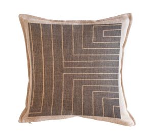Cojín 45x45 cm Traza 2 arena