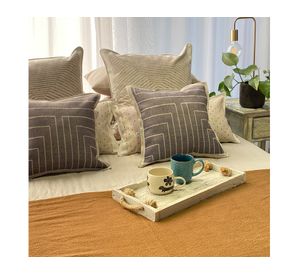 Cojín 45x45 cm Traza 2 arena