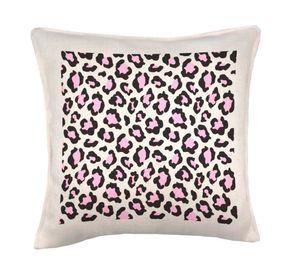 Cojín 45x45 cm Leopardo crudo
