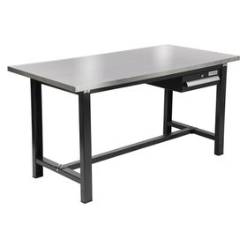 Mesón de trabajo WB6030-Inox negro
