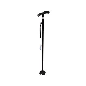 Bastón plegable luz led negro