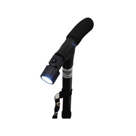 Bastón plegable luz led negro