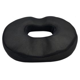 Cojín asiento Memory Foam negro