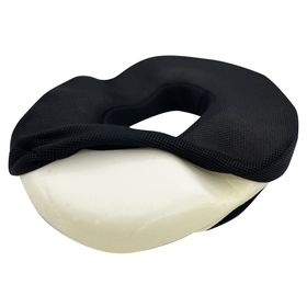 Cojín asiento Memory Foam negro