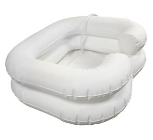 Lavacabeza inflable blanco