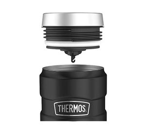 Termo para agua King negro 470 ml