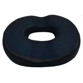 Cojín asiento Memory Foam blue gel negro