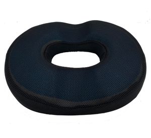 Cojín asiento Memory Foam blue gel negro