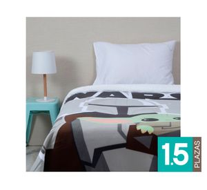 Frazada polar sherpa 150x200 cm Mandalorian diseño