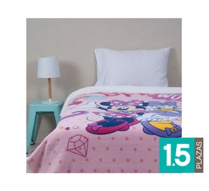 Frazada 1.5 Plazas Daisy diseño