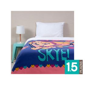 Frazada 1.5 Plazas Paw Patrol diseño