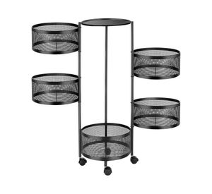 Organizador cocina 5 niveles negro