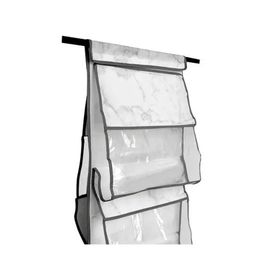 Organizador clóset 5 Bolsillos Blanco 2x20x30 cm