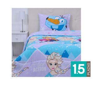 Plumón relleno Snowing diseño 1.5 plazas