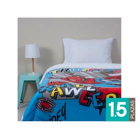 Frazada 1.5 Plazas Spiderman diseño