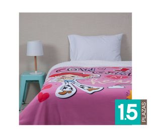 Frazada 1.5 Plazas Cow Girl diseño