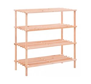 Zapatero organizador 4 Niveles Rectangular 63x26x6 cm