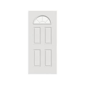 Puerta 70x200 cm Media luna blanco