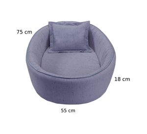 Moisés nido con cojín jeans