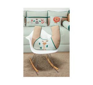 Cojín para amamantar verde