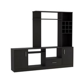 Mesa centro + arrimo + centro ent. Bar Beijing wengue