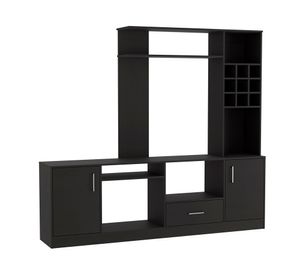 Mesa centro + arrimo + centro ent. Bar Beijing wengue