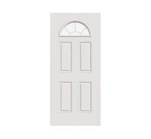 Puerta 75x200 cm Media luna blanco