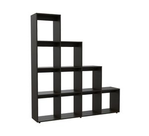 Mesa centro + bar + biblioteca escalera Beijing wengue